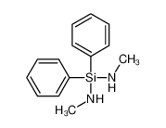 Picture of N-[methylamino(diphenyl)silyl]methanamine