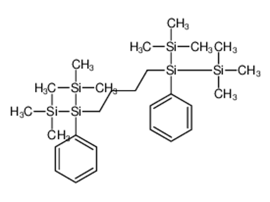 Picture of trimethyl-[phenyl-[4-[phenyl-bis(trimethylsilyl)silyl]butyl]-trimethylsilylsilyl]silane