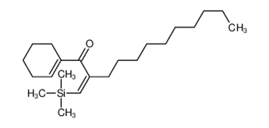Picture of 1-(cyclohexen-1-yl)-2-(trimethylsilylmethylidene)dodecan-1-one