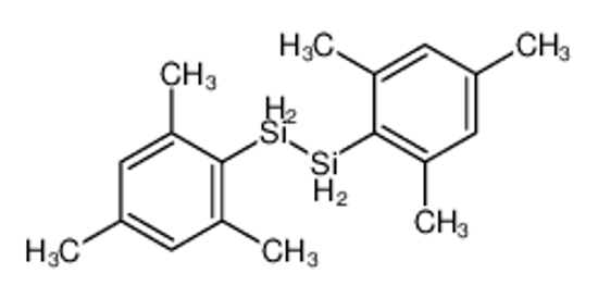 Picture of (2,4,6-trimethylphenyl)-(2,4,6-trimethylphenyl)silylsilane