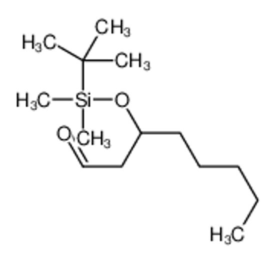 Picture of 3-[tert-butyl(dimethyl)silyl]oxyoctanal