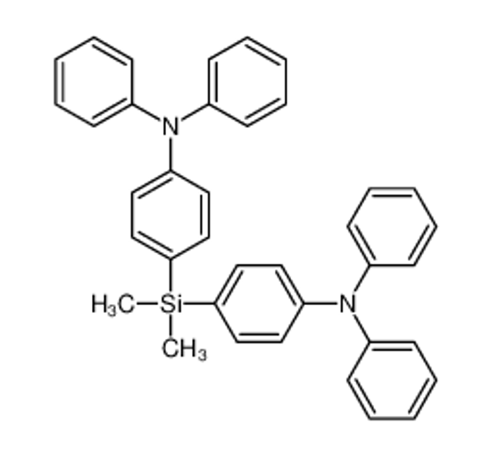 Picture of 4-[dimethyl-[4-(N-phenylanilino)phenyl]silyl]-N,N-diphenylaniline