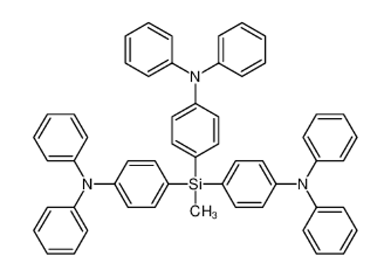 Picture of 4-[methyl-bis[4-(N-phenylanilino)phenyl]silyl]-N,N-diphenylaniline