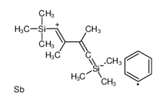 Picture of (3,4-dimethyl-1-phenyl-5-trimethylsilylstibol-2-yl)-trimethylsilane