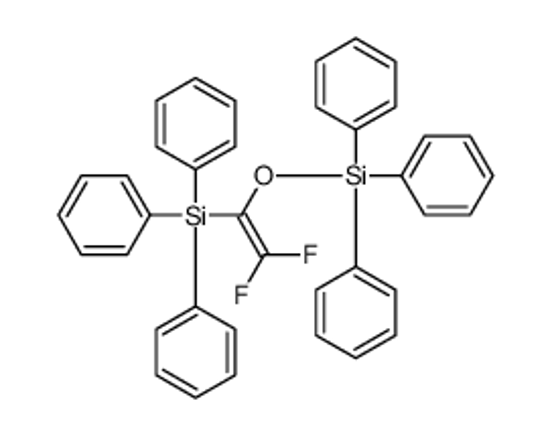 Imagem de (2,2-difluoro-1-triphenylsilylethenoxy)-triphenylsilane