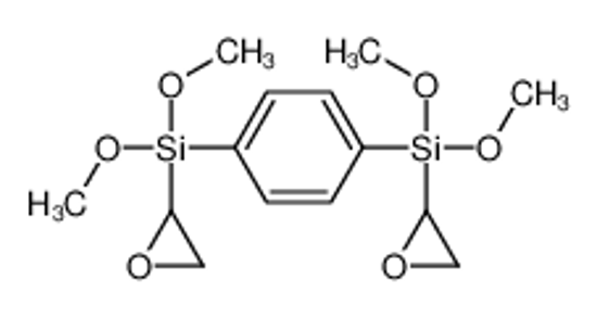 Изображение [4-[dimethoxy(oxiran-2-yl)silyl]phenyl]-dimethoxy-(oxiran-2-yl)silane