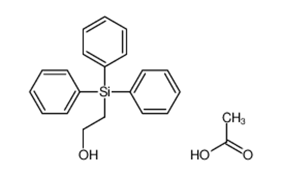 Picture of acetic acid,2-triphenylsilylethanol
