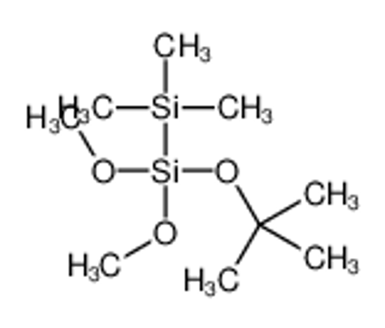 Picture of dimethoxy-[(2-methylpropan-2-yl)oxy]-trimethylsilylsilane