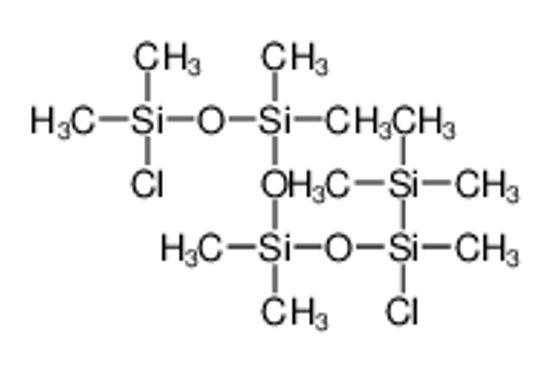 Picture of chloro-[[[chloro(dimethyl)silyl]oxy-dimethylsilyl]oxy-dimethylsilyl]oxy-methyl-trimethylsilylsilane