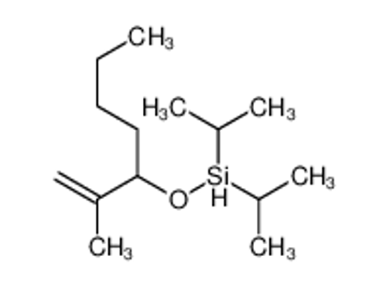 Picture of 2-methylhept-1-en-3-yloxy-di(propan-2-yl)silane