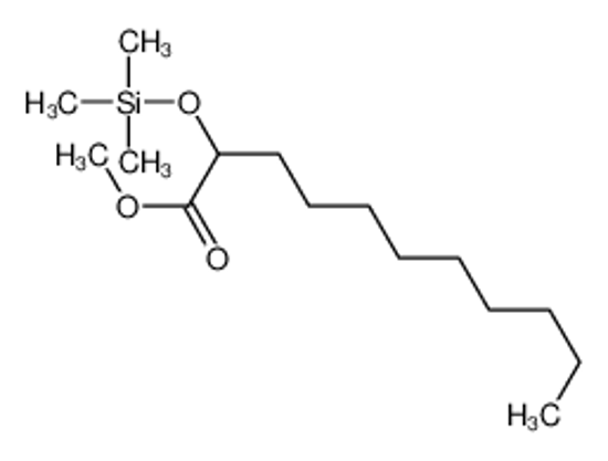Picture of methyl 2-trimethylsilyloxyundecanoate