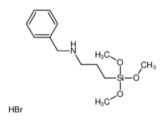Picture of N-benzyl-3-trimethoxysilylpropan-1-amine,hydrobromide
