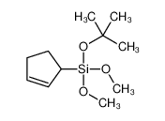 Picture of cyclopent-2-en-1-yl-dimethoxy-[(2-methylpropan-2-yl)oxy]silane