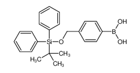 Picture of [4-[[tert-butyl(diphenyl)silyl]oxymethyl]phenyl]boronic acid