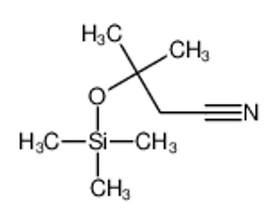 Picture of 3-methyl-3-trimethylsilyloxybutanenitrile