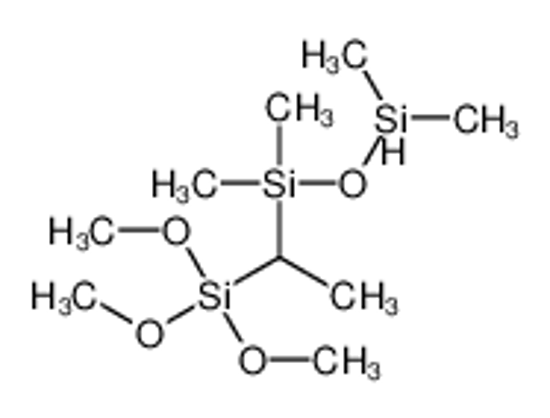 Picture of dimethylsilyloxy-dimethyl-(1-trimethoxysilylethyl)silane