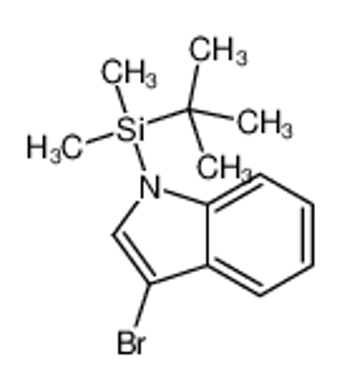 Picture of (3-bromoindol-1-yl)-tert-butyl-dimethylsilane