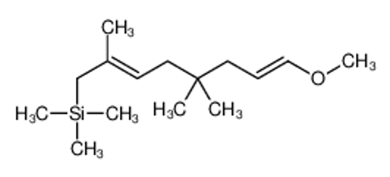 Изображение (8-methoxy-2,5,5-trimethylocta-2,7-dienyl)-trimethylsilane