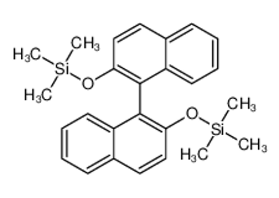 Изображение trimethyl-[1-(2-trimethylsilyloxynaphthalen-1-yl)naphthalen-2-yl]oxysilane