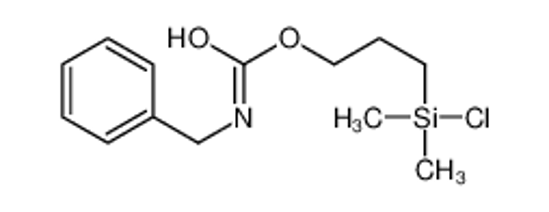 Picture of 3-[chloro(dimethyl)silyl]propyl N-benzylcarbamate