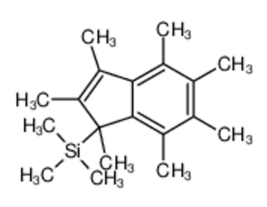 Picture of (1,2,3,4,5,6,7-heptamethylinden-1-yl)-trimethylsilane