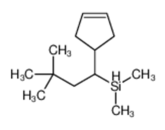 Picture of (1-cyclopent-3-en-1-yl-3,3-dimethylbutyl)-dimethylsilane
