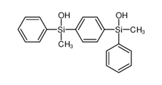 Изображение hydroxy-[4-(hydroxy-methyl-phenylsilyl)phenyl]-methyl-phenylsilane