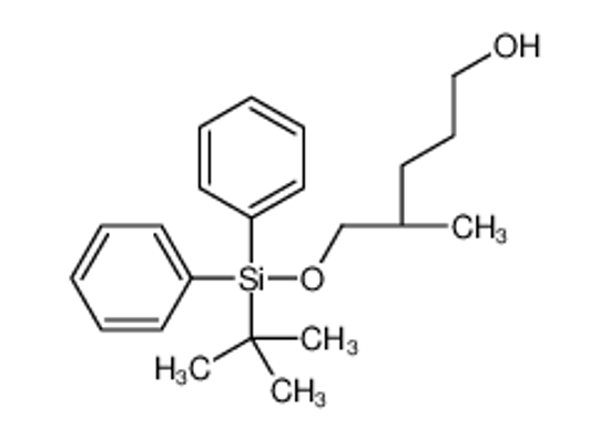 Picture of (4R)-5-[tert-butyl(diphenyl)silyl]oxy-4-methylpentan-1-ol