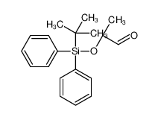 Picture of (2R)-2-[tert-butyl(diphenyl)silyl]oxypropanal