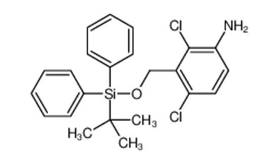 Picture of 3-[[tert-butyl(diphenyl)silyl]oxymethyl]-2,4-dichloroaniline
