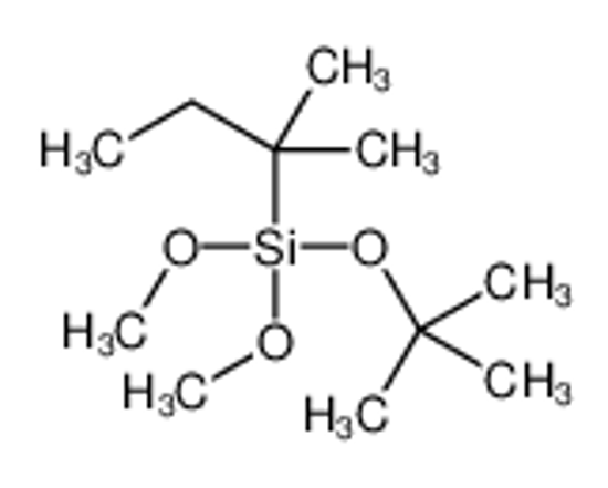 Imagem de dimethoxy-(2-methylbutan-2-yl)-[(2-methylpropan-2-yl)oxy]silane