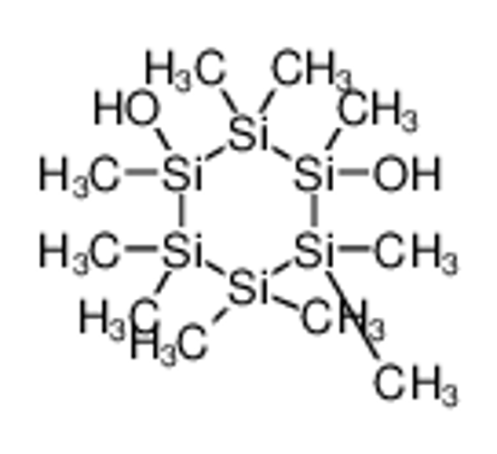 Picture of 1,3-dihydroxy-1,2,2,3,4,4,5,5,6,6-decamethylhexasilinane
