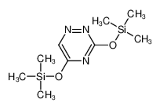 Picture of trimethyl-[(3-trimethylsilyloxy-1,2,4-triazin-5-yl)oxy]silane