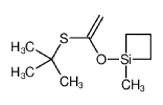 Imagem de 1-(1-tert-butylsulfanylethenoxy)-1-methylsiletane