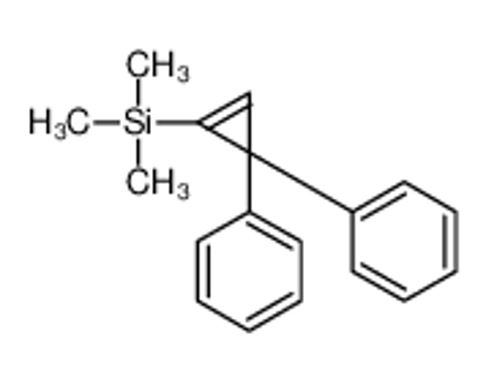 Picture of (3,3-diphenylcyclopropen-1-yl)-trimethylsilane