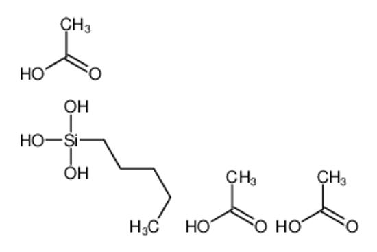 Picture of acetic acid,trihydroxy(pentyl)silane