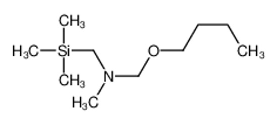 Picture of 1-butoxy-N-methyl-N-(trimethylsilylmethyl)methanamine