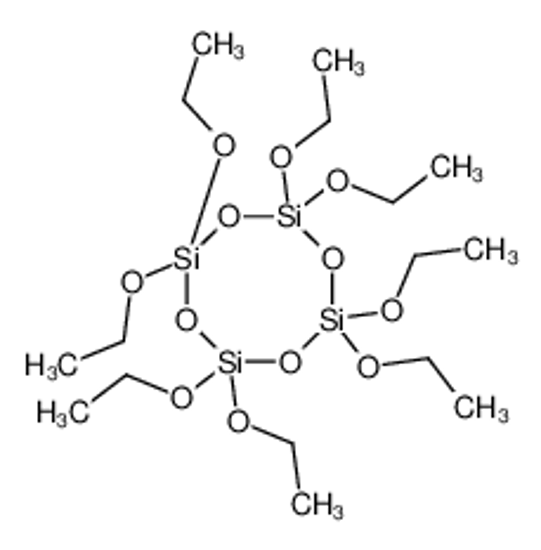 Picture of 2,2,4,4,6,6,8,8-octaethoxy-1,3,5,7,2,4,6,8-tetraoxatetrasilocane