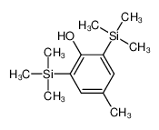 Picture of 4-methyl-2,6-bis(trimethylsilyl)phenol
