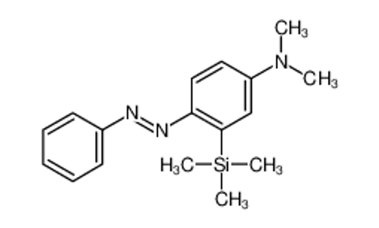 Picture of N,N-dimethyl-4-phenyldiazenyl-3-trimethylsilylaniline