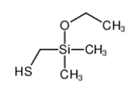Picture of [ethoxy(dimethyl)silyl]methanethiol
