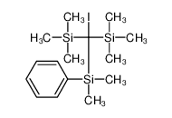 Imagem de [[dimethyl(phenyl)silyl]-iodo-trimethylsilylmethyl]-trimethylsilane