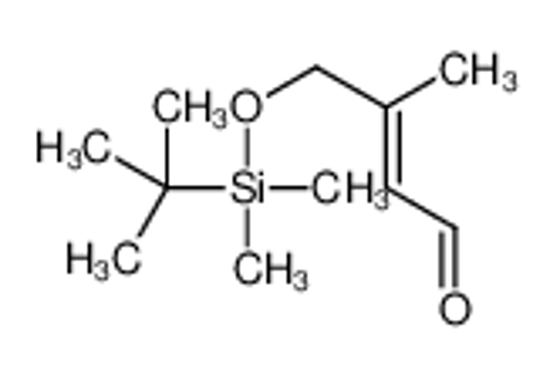 Imagem de 4-[tert-butyl(dimethyl)silyl]oxy-3-methylbut-2-enal