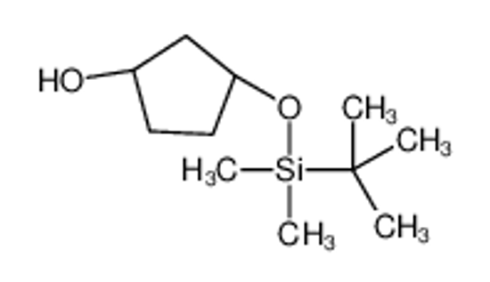 Picture of (1S,3R)-3-[tert-butyl(dimethyl)silyl]oxycyclopentan-1-ol
