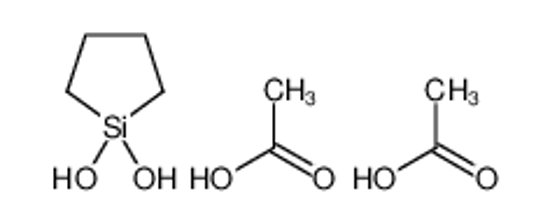 Изображение acetic acid,1,1-dihydroxysilolane