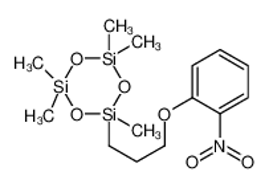 Picture of 2,2,4,4,6-pentamethyl-6-[3-(2-nitrophenoxy)propyl]-1,3,5,2,4,6-trioxatrisilinane