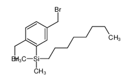 Picture of [2,5-bis(bromomethyl)phenyl]-dimethyl-octylsilane