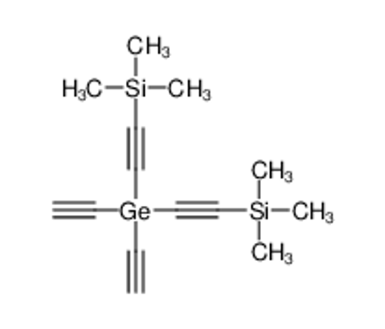 Imagem de 2-[diethynyl(2-trimethylsilylethynyl)germyl]ethynyl-trimethylsilane