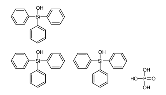 Imagem de hydroxy(triphenyl)silane,phosphoric acid