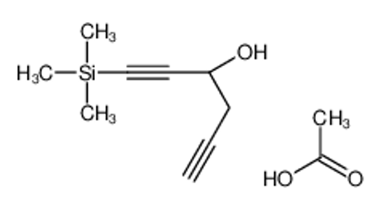 Picture of acetic acid,(3R)-1-trimethylsilylhexa-1,5-diyn-3-ol